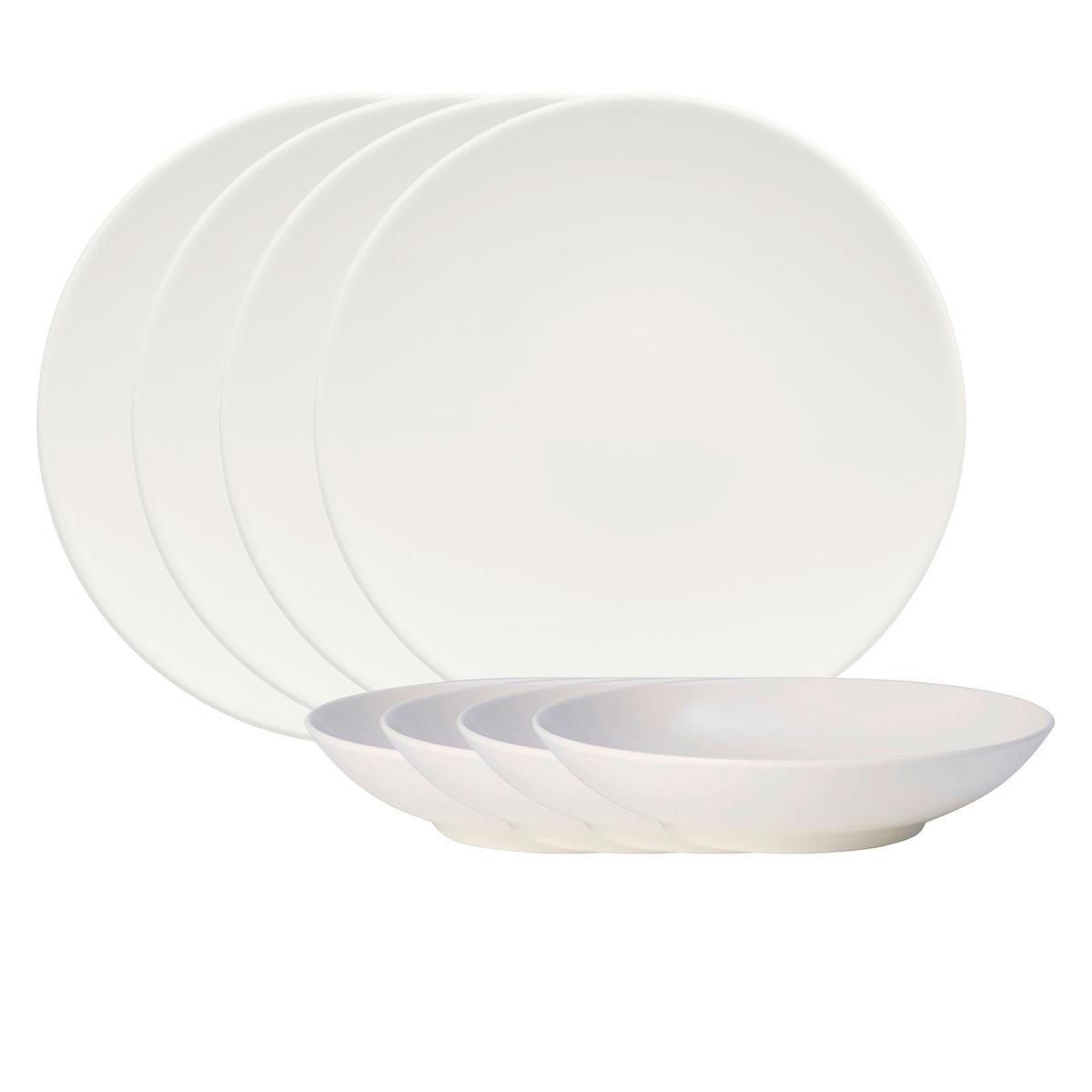 ZASTAWA STOŁOWA 10-4153-8718 VILLEROY & BOCH - biały, Konventionell, ceramika - Villeroy & Boch