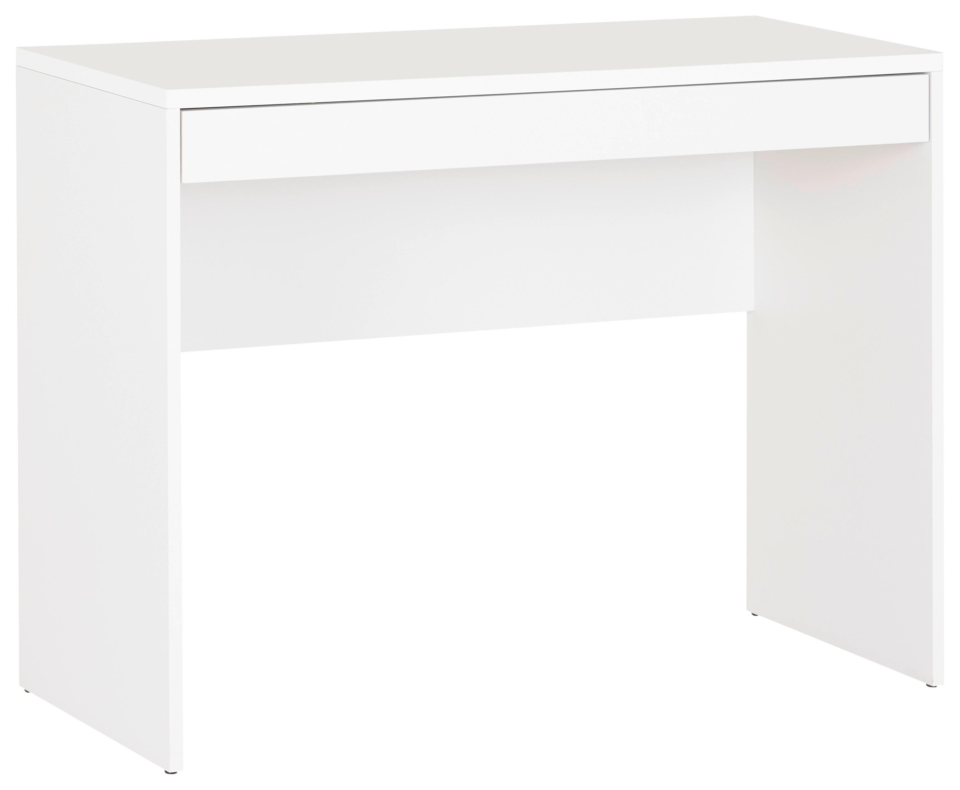 Kozmetična Mizica Sandy, Bela - bela, Moderno, leseni material (100/76/45cm) - Mömax