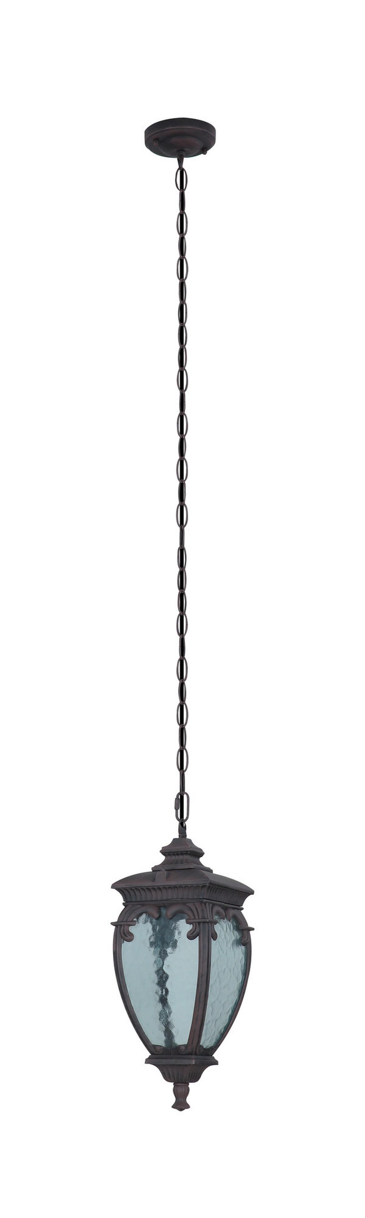 AUSSENHÄNGELEUCHTE FLEUR - Bronzefarben, Trend, Metall (15/40cm) - MAYTONI
