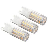 LED-Leuchtmittel Damian max. 4,5 Watt - Transparent/Weiß, KONVENTIONELL, Kunststoff (1,5/5,7cm) - Mömax