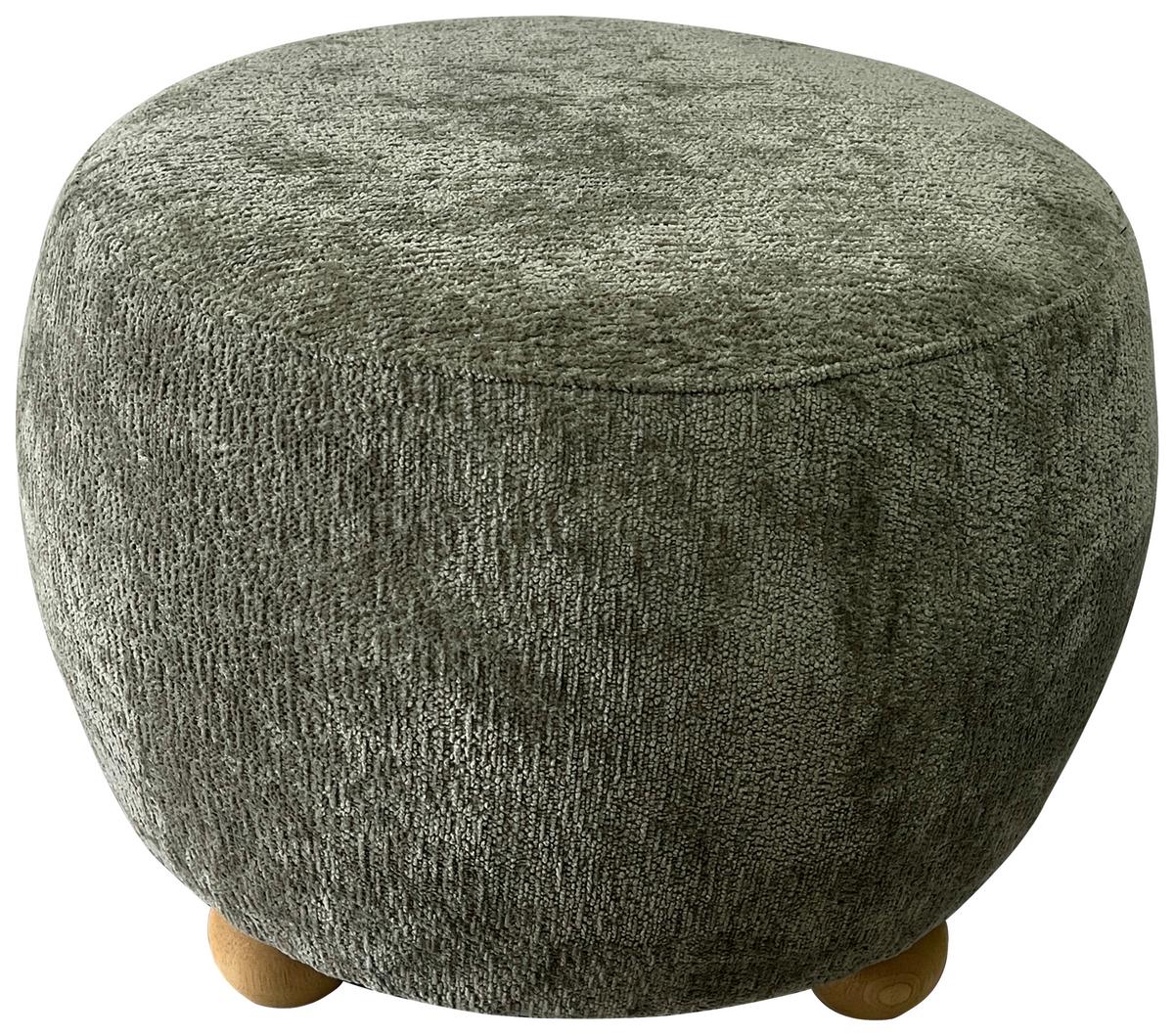 Tabure Lotte - zelena/prirodne boje, Moderno, drvni materijal/drvo (56/41/56cm) - Mömax