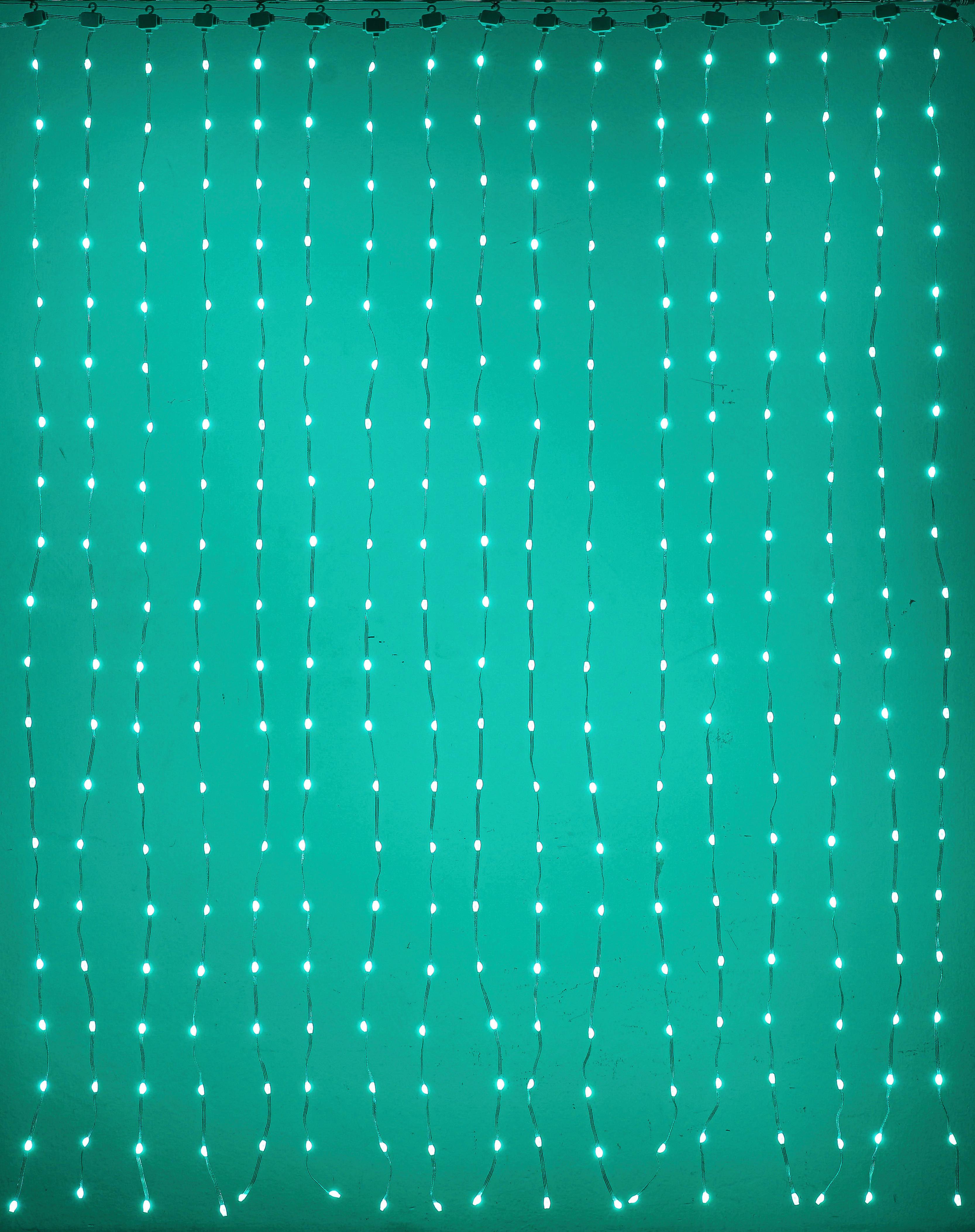 LED-DEKORATIONSLAMPA VORHUN - vit/svart, Klassisk, plast (140/140cm) - Mömax