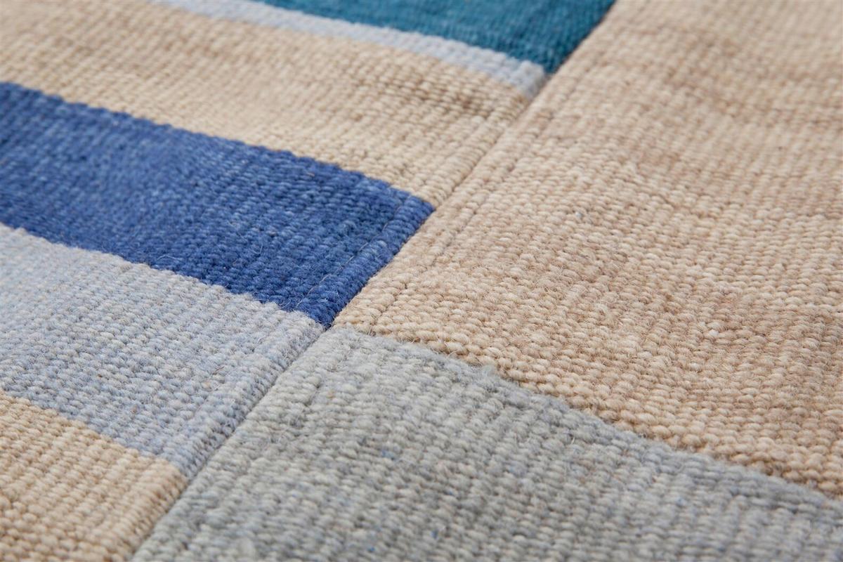 Läufer Radical 315 Blau/multi 80x150 - Blau/Multicolor, Basics, Textil (80/150cm) - Kayoom