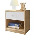 Nočna Omarica Pepe - aluminij/bela, umetna masa/leseni material (39/41/28cm) - Mömax modern living Nočna Omarica Pepe - aluminij/bela, umetna masa/leseni material (39/41/28cm) - Mömax modern living