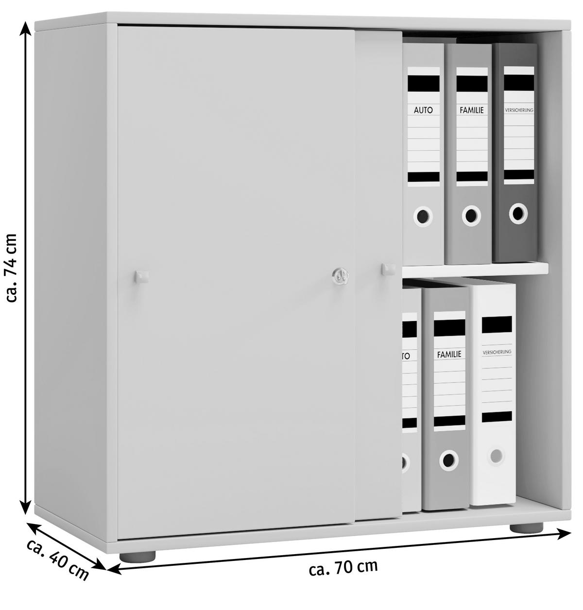 Aktenschrank in bestellen Eichenfarbe online