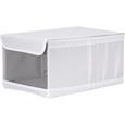 Aufbewahrungsbox Kläck in Weiß mit Deckel - Weiß, MODERN, Kunststoff (34/22/16cm) - MÖMAX modern living