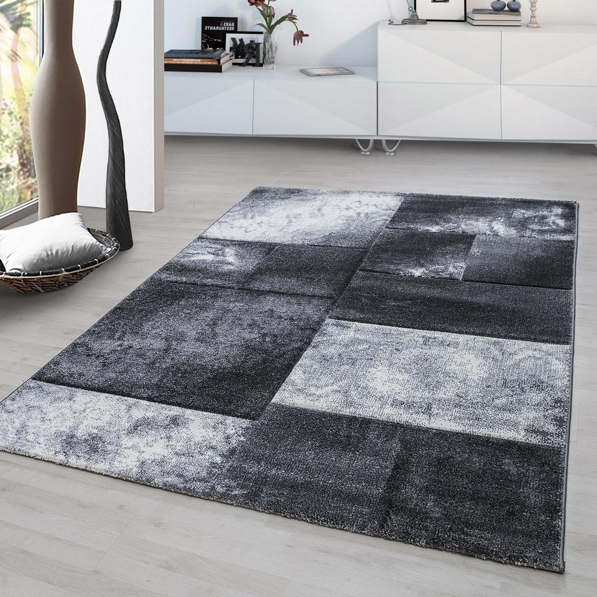 Webteppich Hawaii Grau ca. 160x230cm - Grau, KONVENTIONELL, Textil (160/230cm) - Novel