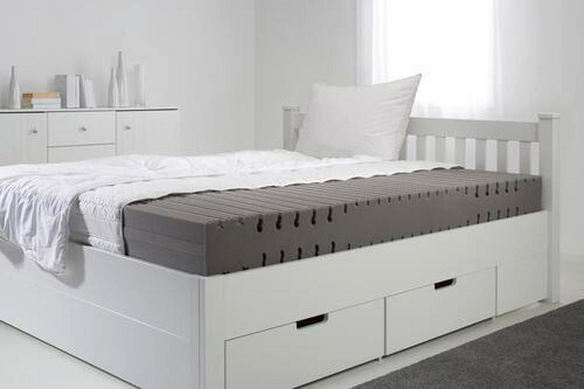 Vzmetnica Iz Hladne Pene Pro Body S, 90x200 Cm - bela, tekstil (90/200cm) - Nadana