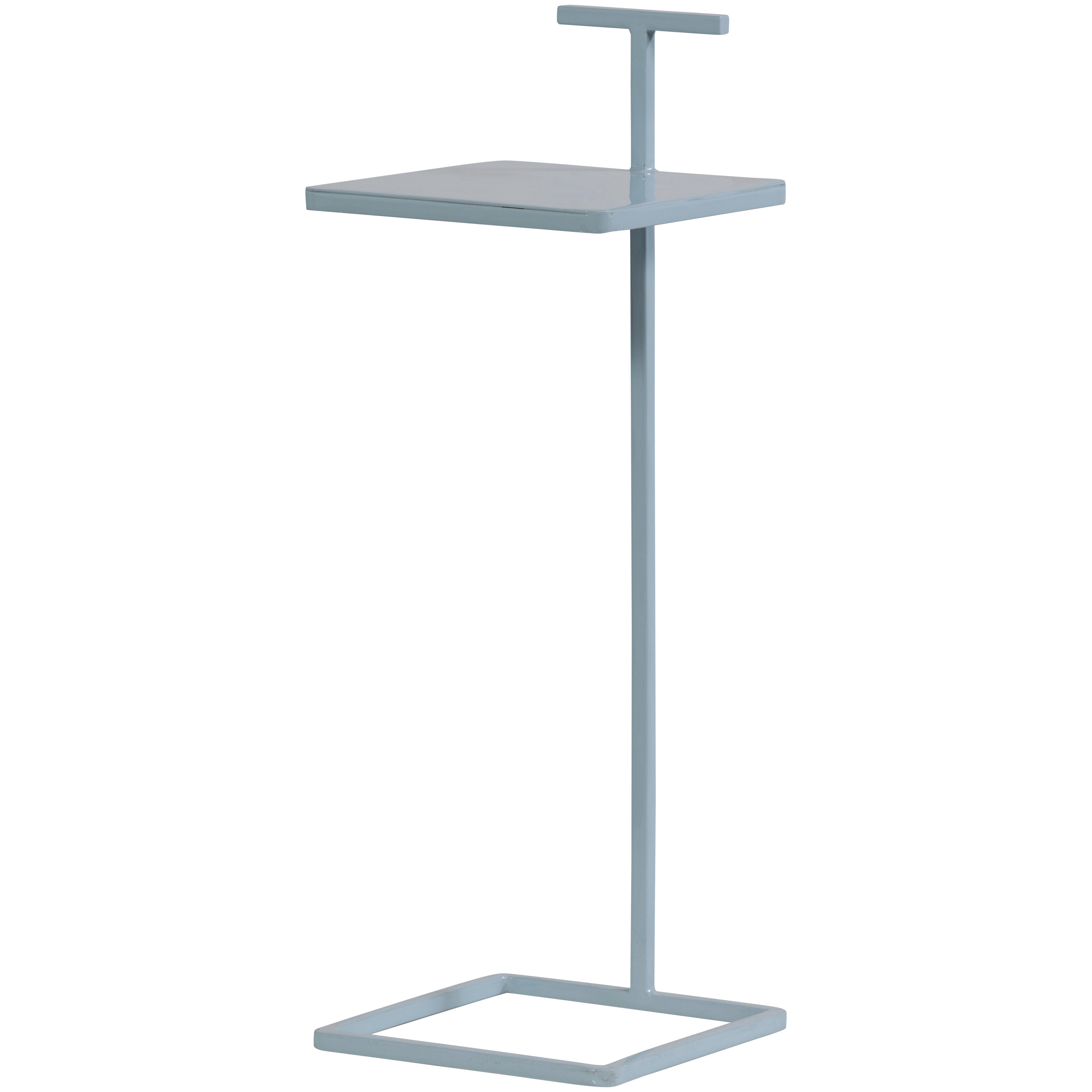 Beistelltisch Toste Hellblau B: 22 cm - Hellblau, Design, Metall (22/22/64cm) - Livetastic