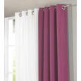 Készfüggöny Basic Ii Ulli - fehér, textil (140/245cm) - MÖMAX modern living