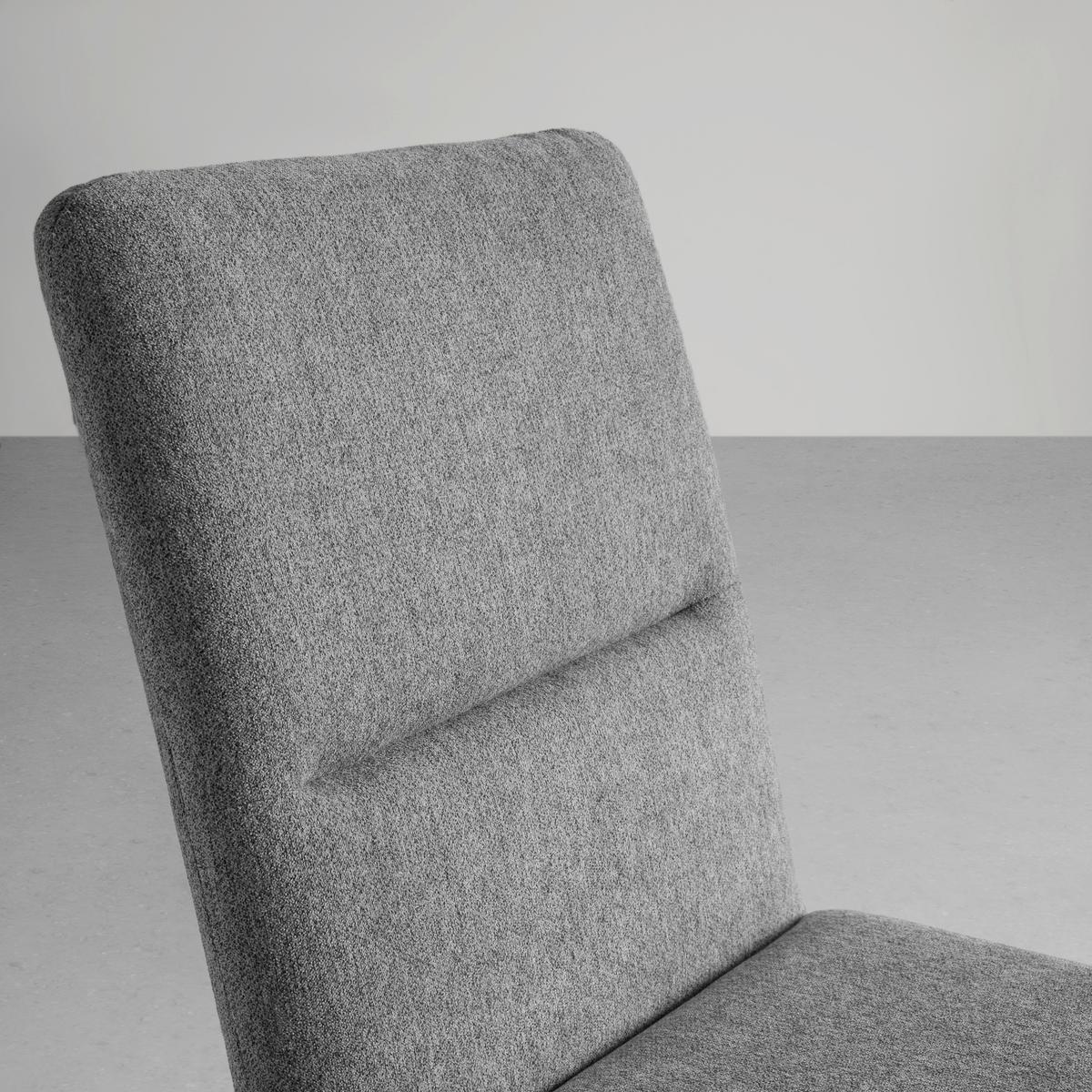 Stuhl Canon in Grau - Schwarz/Grau, Konventionell, Holz/Textil (49/88/61cm) - Mömax
