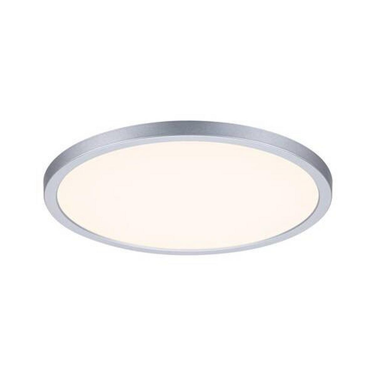 LED-Paneel Areo VariFit in Chromfarben max. 16 Watt - Chromfarben, Design, Kunststoff (23,0cm) - Paulmann