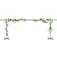 Ogrodje Za Dekoracijo Mize Brook - črna, Basics, kovina (250/90/35cm) - Modern Living