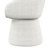 STOL MED ARMSTÖD MAIA - vit, Modern, metall/textil (60/84,5/59cm) - Bessagi Home