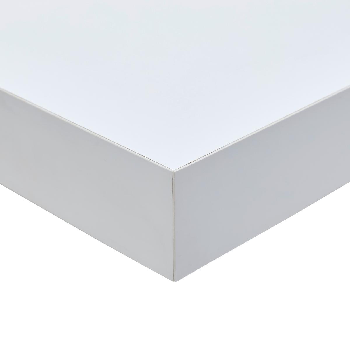 PÓŁKA ŚCIENNA ZACK - biały, Basics, materiał drewnopochodny (80/5/25cm) - Xora