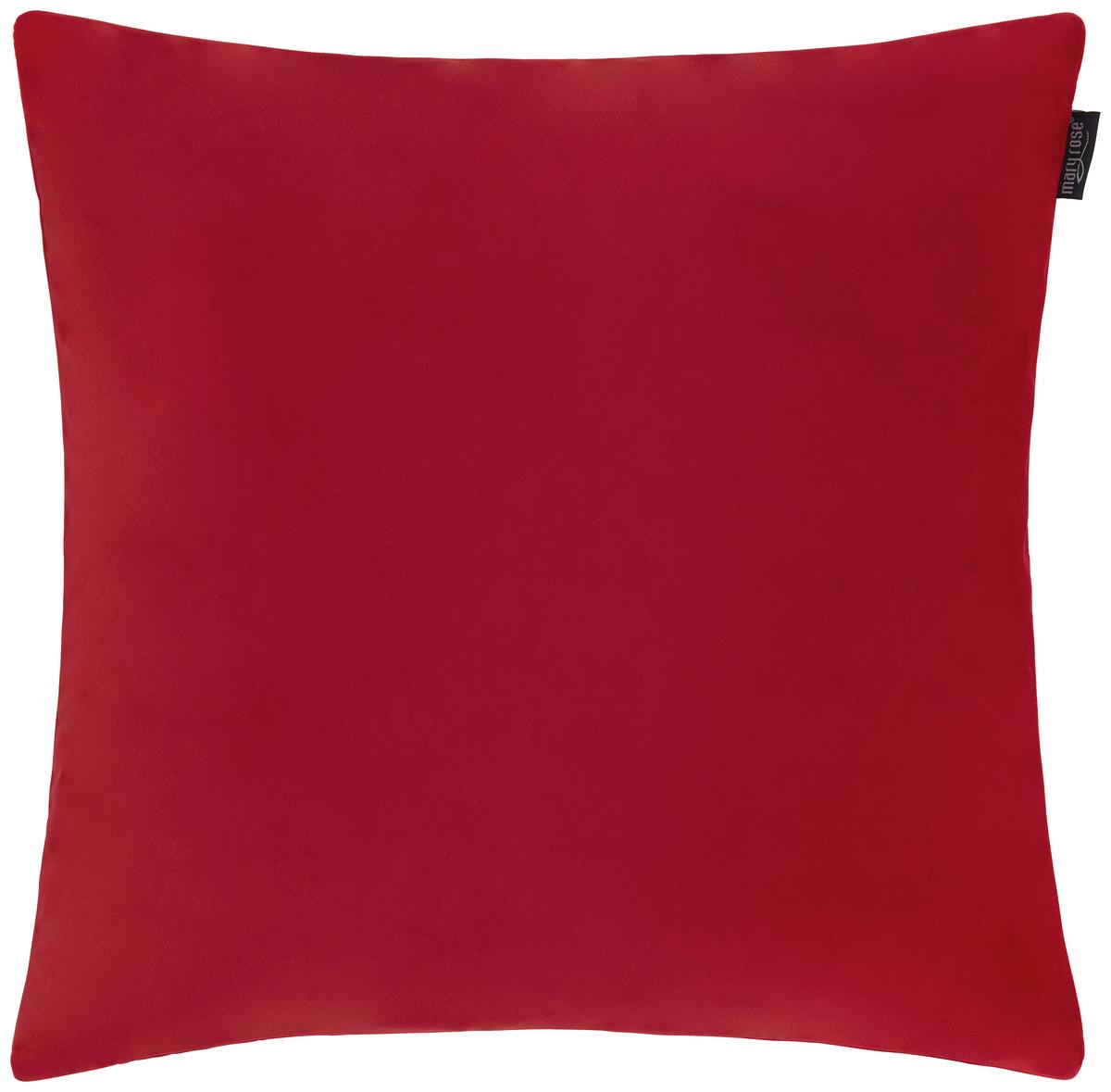 Zierkissen Ruby in Rot ca. 50x50cm - Rot, MODERN, Textil (50/50cm) - Mary's
