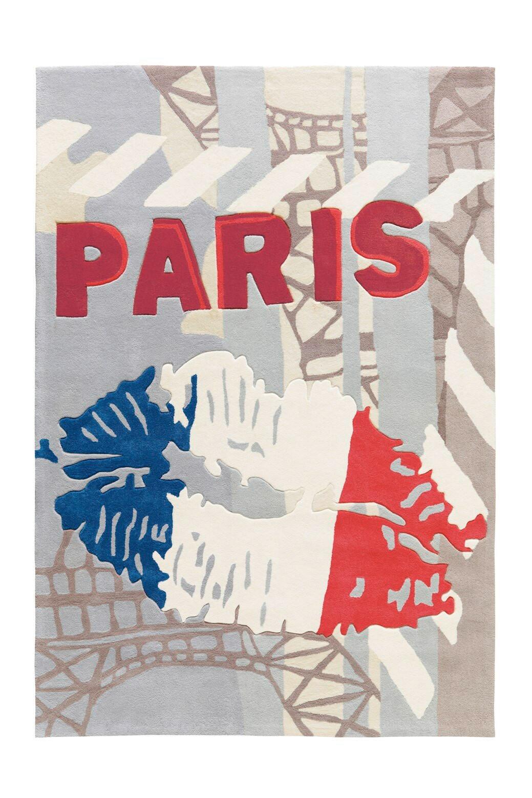 WEBTEPPICH JOY 4203 TRICOLORE PAR 170X240 - Multicolor, Basics, Textil (170/240cm) - Kayoom