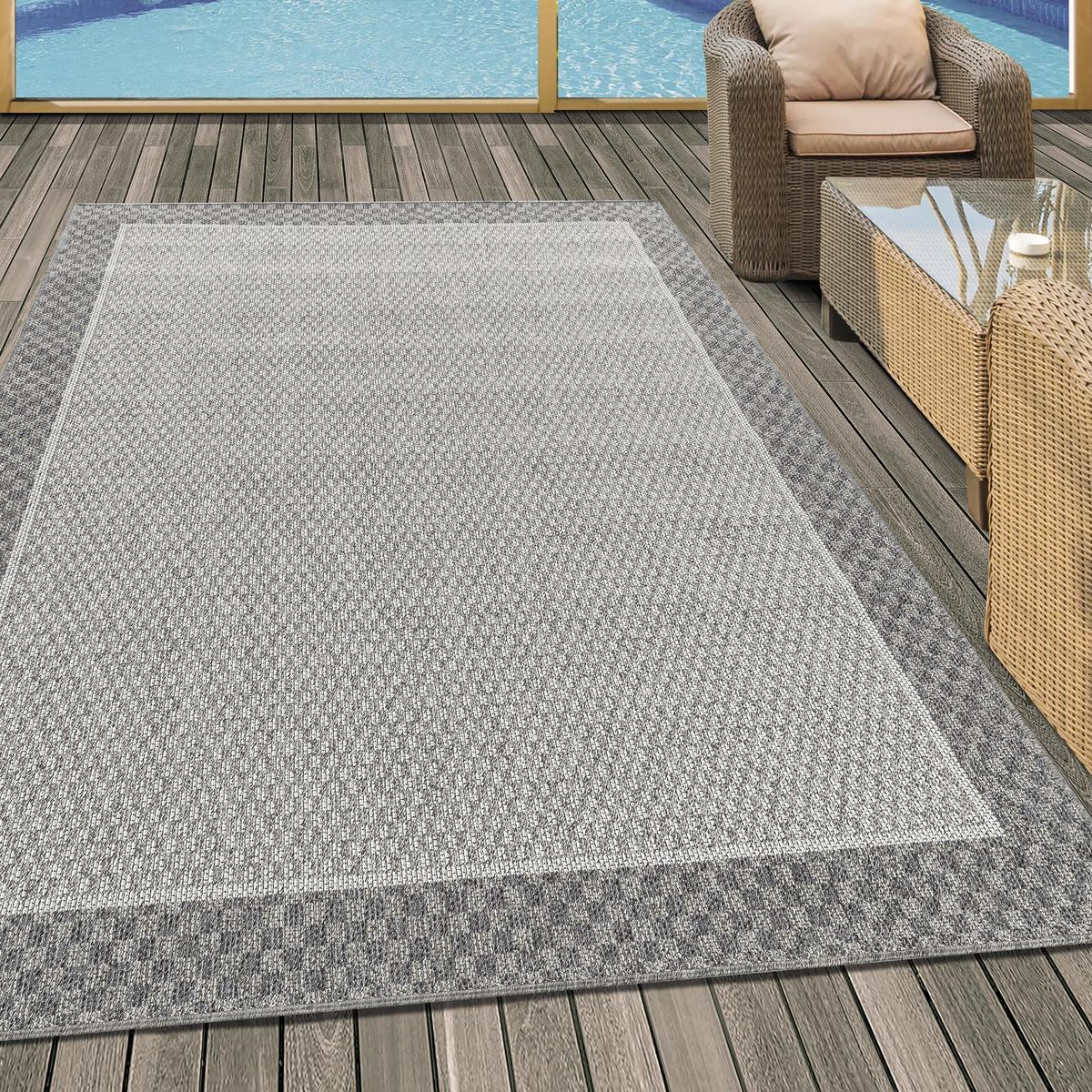 Flachwebeteppich Aruba Creme ca. 60x100cm - Creme, Design, Textil (60/100cm) - Novel
