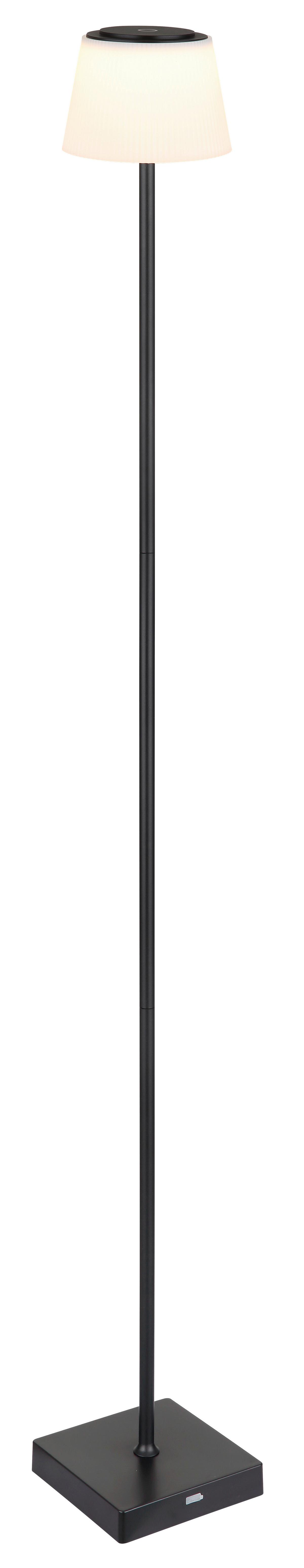 LAMPADAIRE À BATTERIE 58434SB - noir/blanc, Design, matière synthétique/métal (14/14/120cm) - Globo