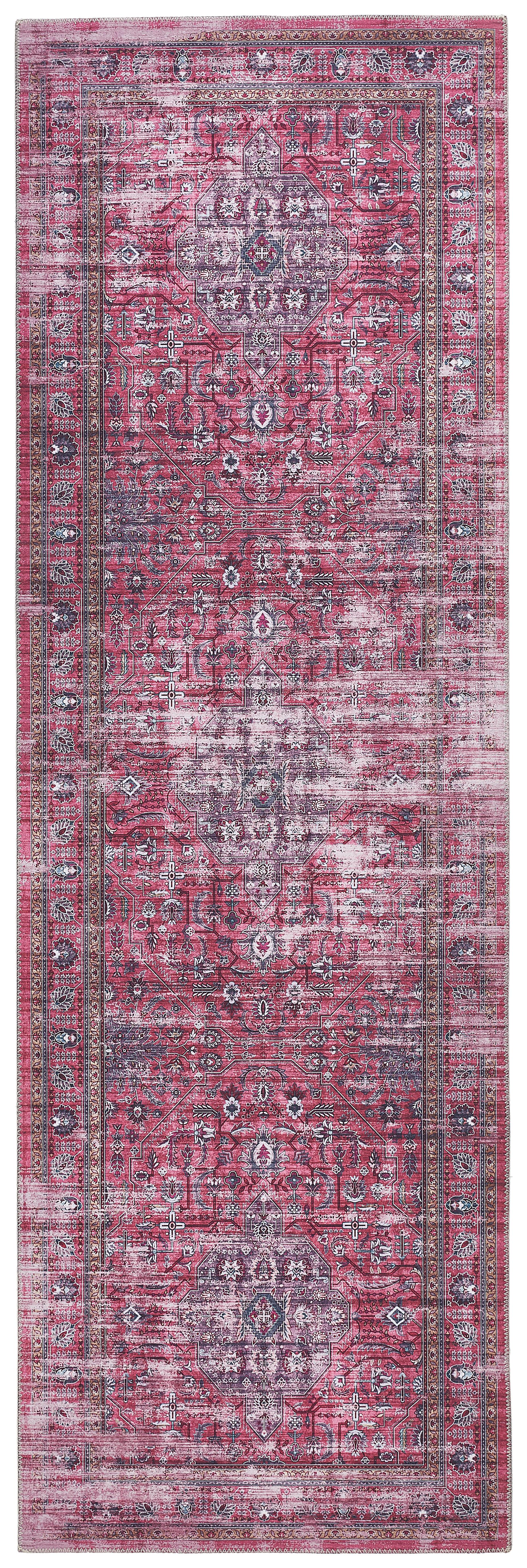 CHODNIK SINTRA - bordowy, Trend, tkanina (80/250cm) - Novel