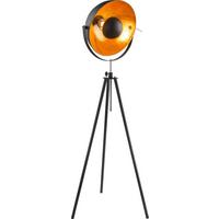 Svjetiljka Podna 58305 Lenn - zlatne boje/crna, Trend, metal (69/179cm) - Globo