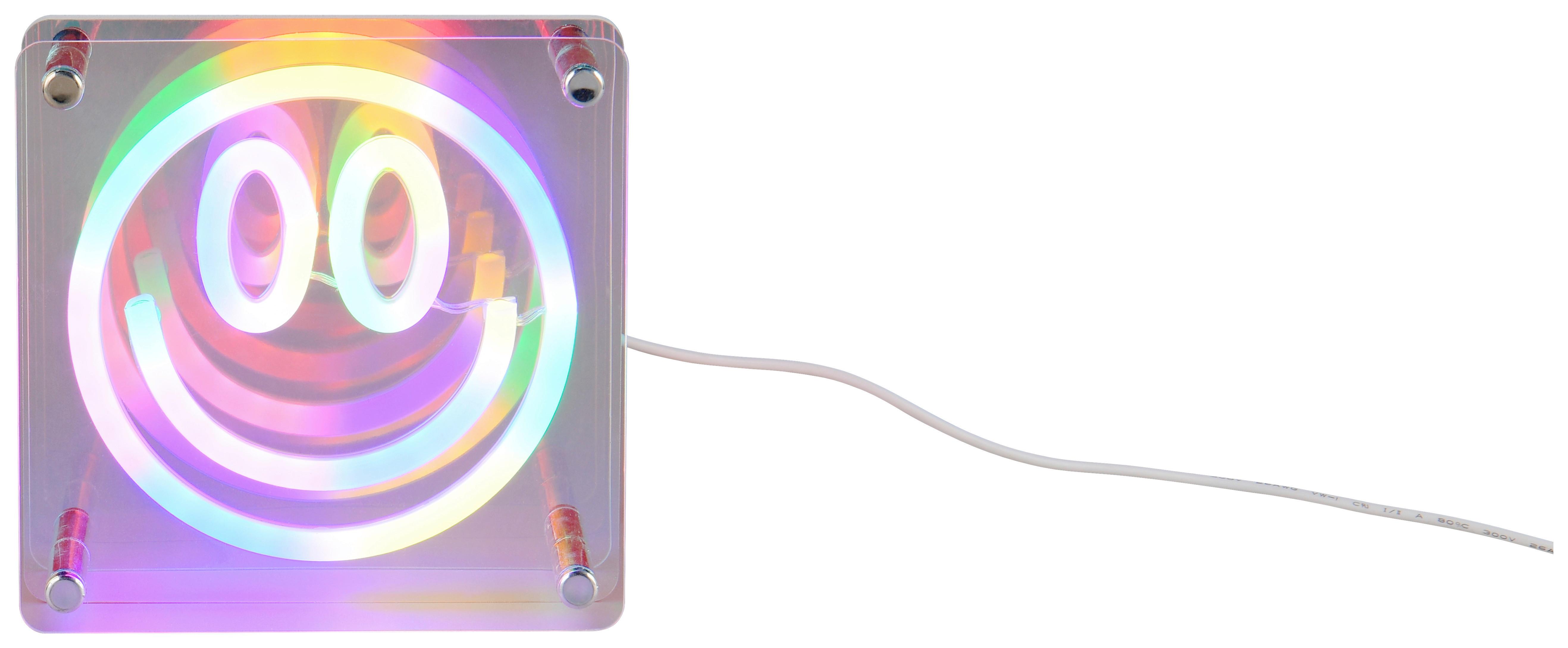 LED-Dekoleuchte Helga Transparent max. 4 Watt - Transparent, MODERN, Kunststoff/Metall (14,5/5/14,5cm) - Mömax