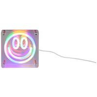 LED-Dekoleuchte Helga Transparent max. 4 Watt - Transparent, MODERN, Kunststoff/Metall (14,5/5/14,5cm) - Mömax