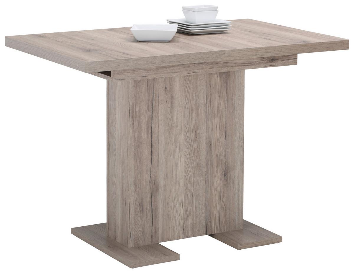 Kihúzható Asztal Klara - tölgyfa, Modern, faalapú anyag (110-150/78/70cm) - Mömax