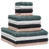 HANDDUK ANNA - svart, textil (50/100cm) - Modern Living