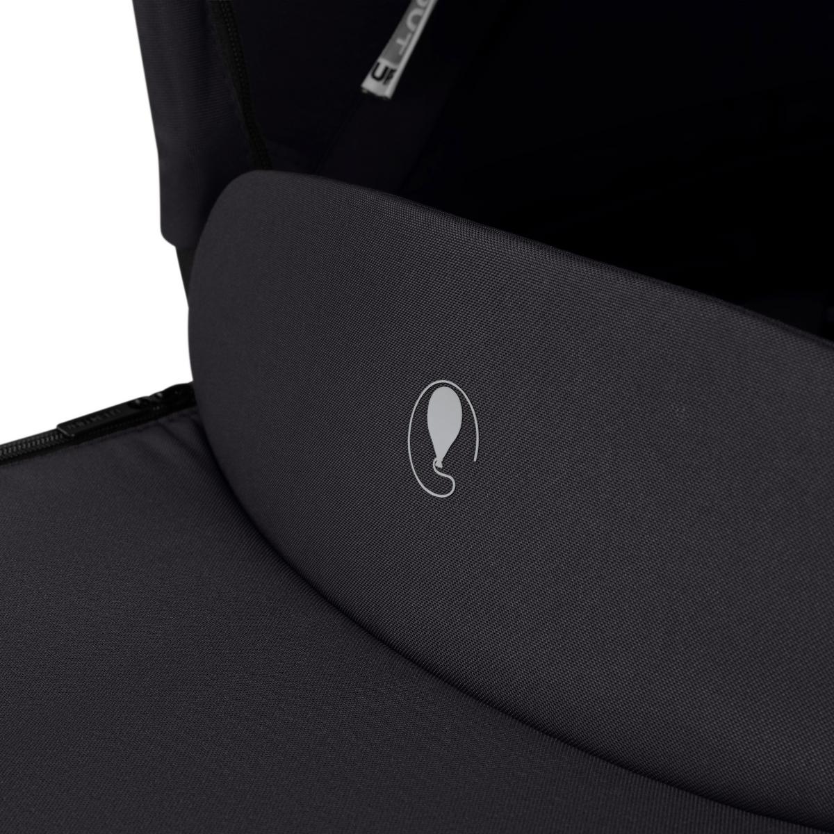 WÓZEK DZIECIĘCY - ZESTAW SALSA 5 AIR - czarny, Basics, metal/tkanina (63/118/95,5cm) - ABC Design