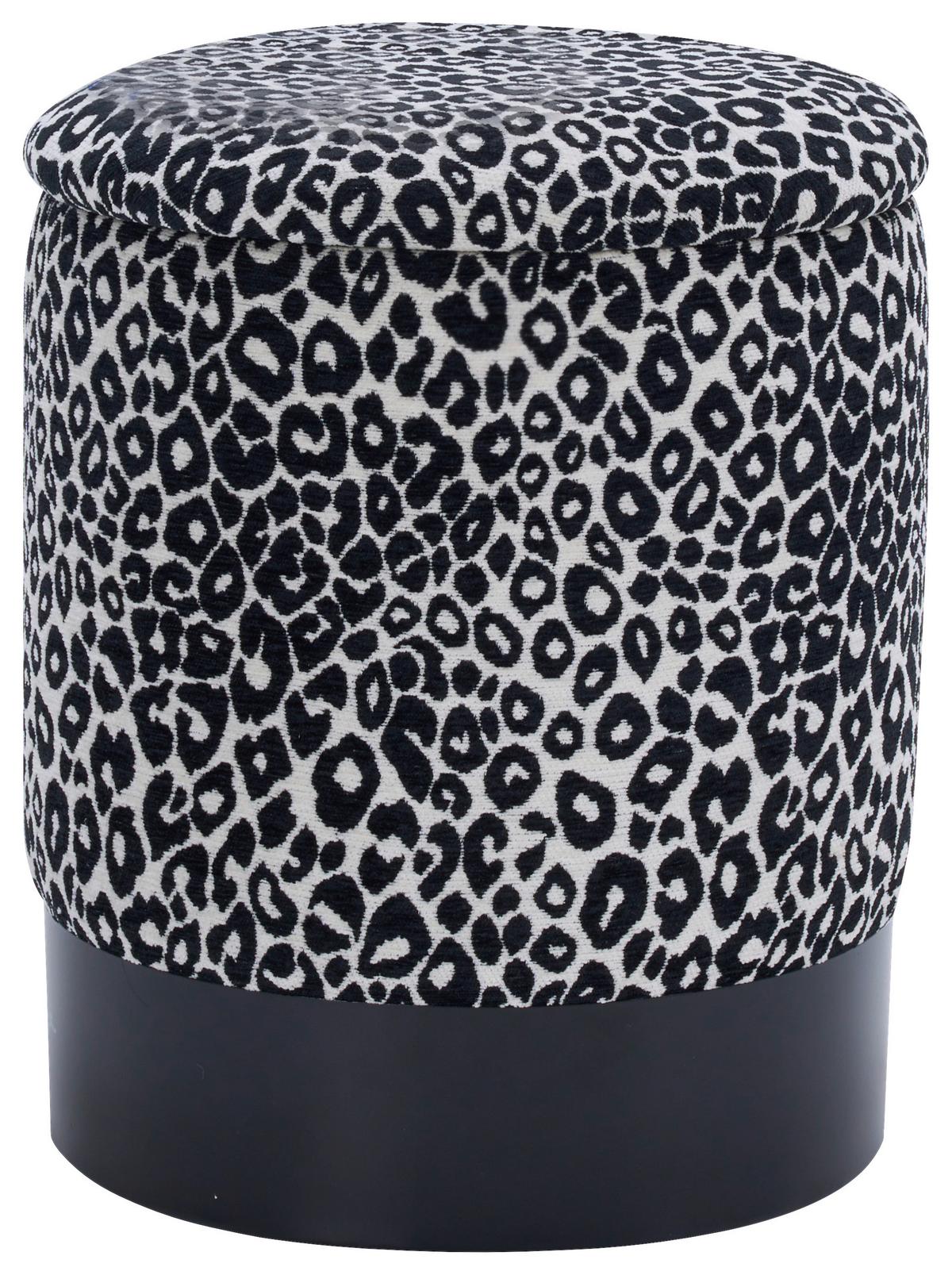 Tabure Baca - bijela/crna, Lifestyle, drvo/metal (35/35/42,5cm) - Mömax