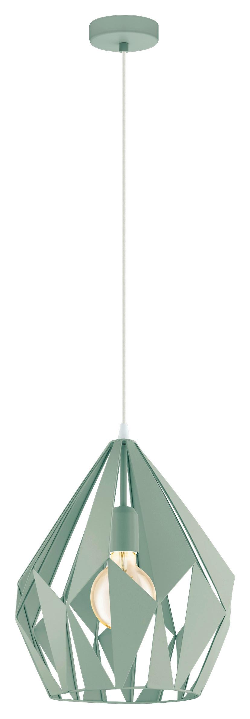 Hängeleuchte 49026* Carlton-P - Pastellgrün, Lifestyle, Metall (31/150cm) - Eglo