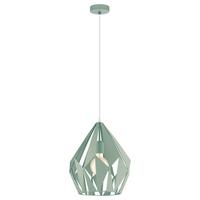 Hängeleuchte 49026* Carlton-P - Pastellgrün, Lifestyle, Metall (31/150cm) - Eglo