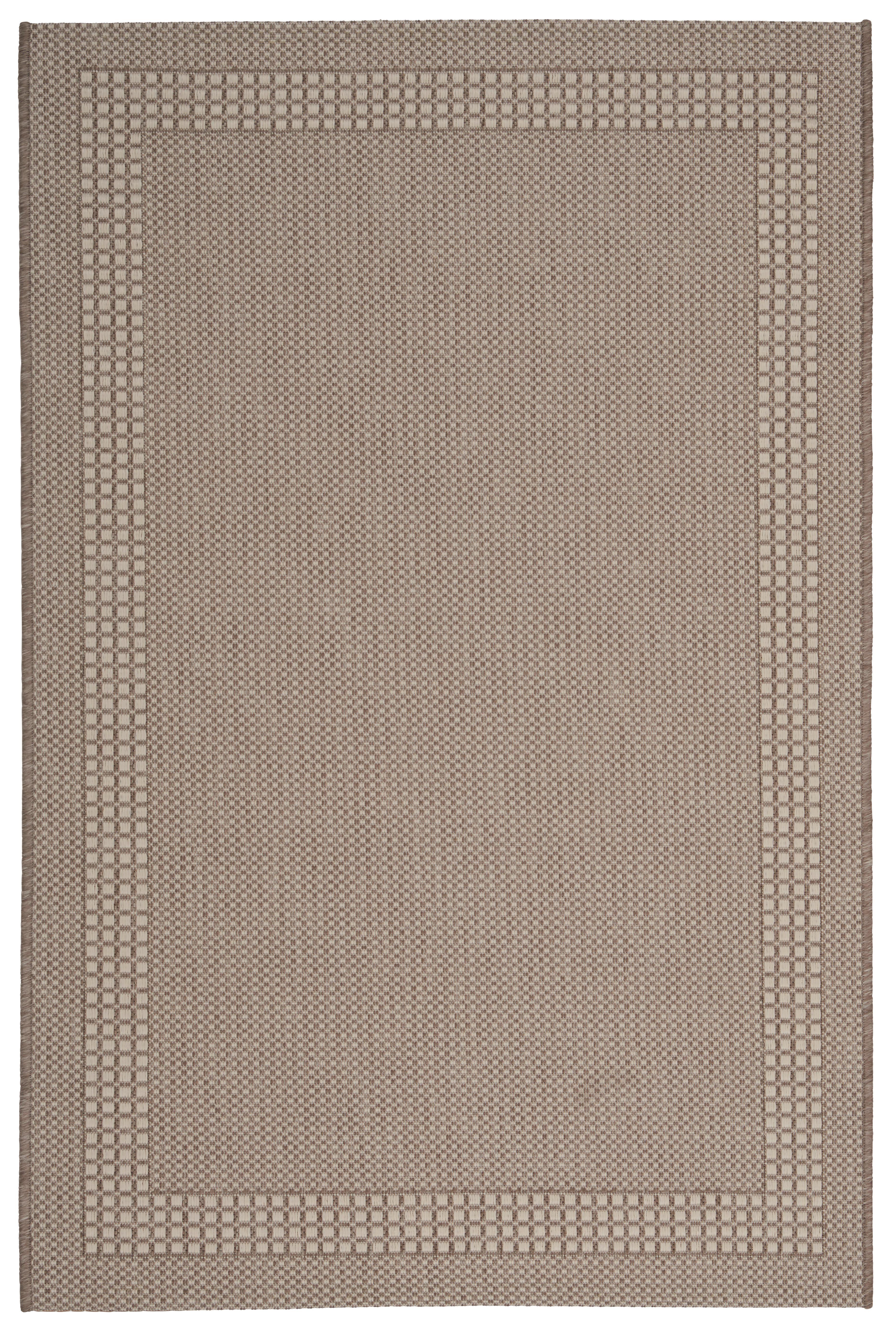 Síkszövött Szőnyeg Naomi 100/150 - Bézs, konvencionális, Textil (100/150cm) - Based