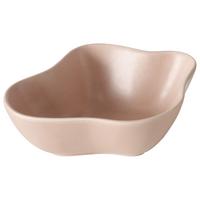 Dekoschale Gravo I in Beige - Beige, Modern, Keramik (17/7/21cm) - Modern Living