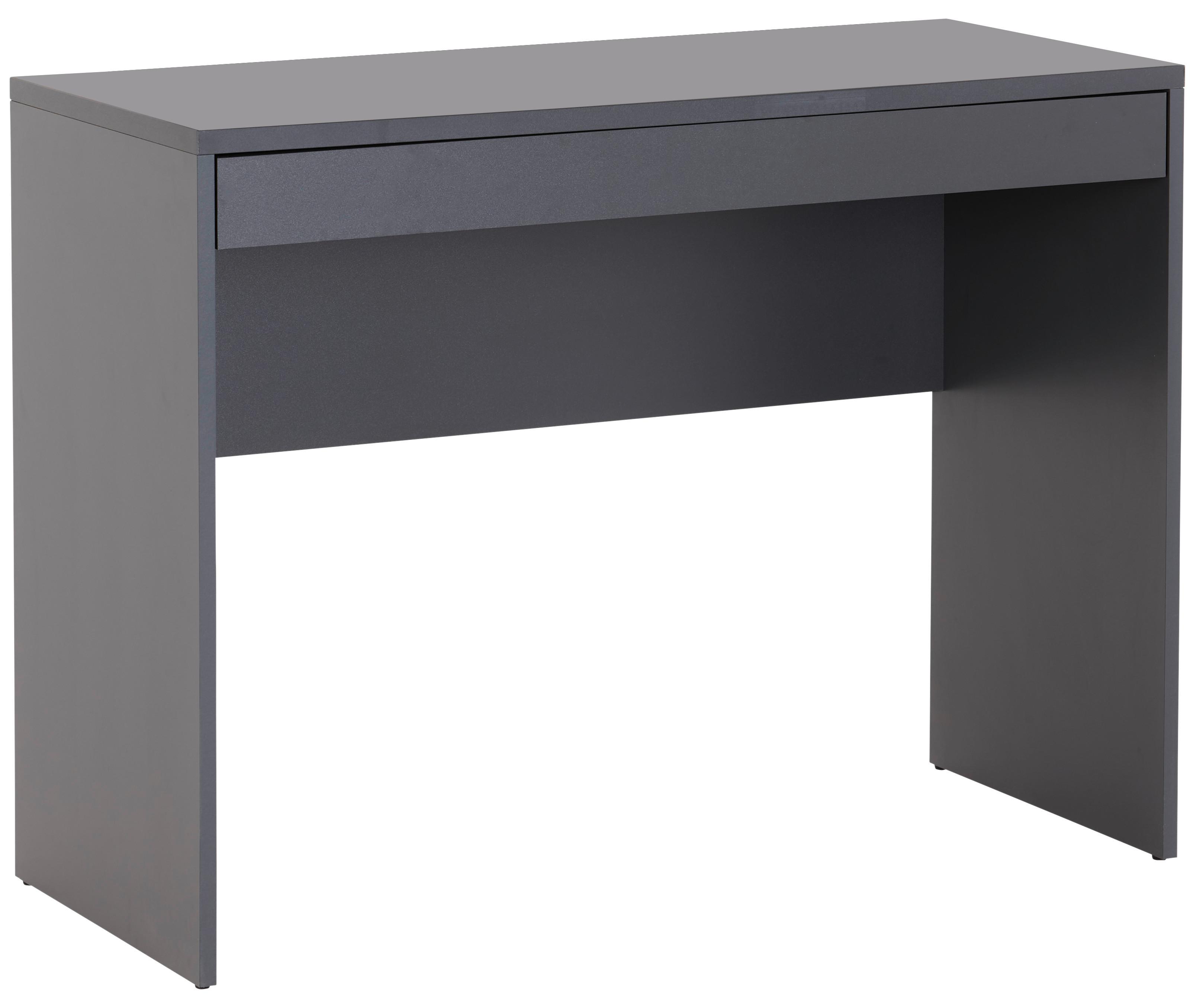 Măsuță de machiaj SANDY - antracit, Modern, material pe bază de lemn (100/76/45cm) - Modern Living