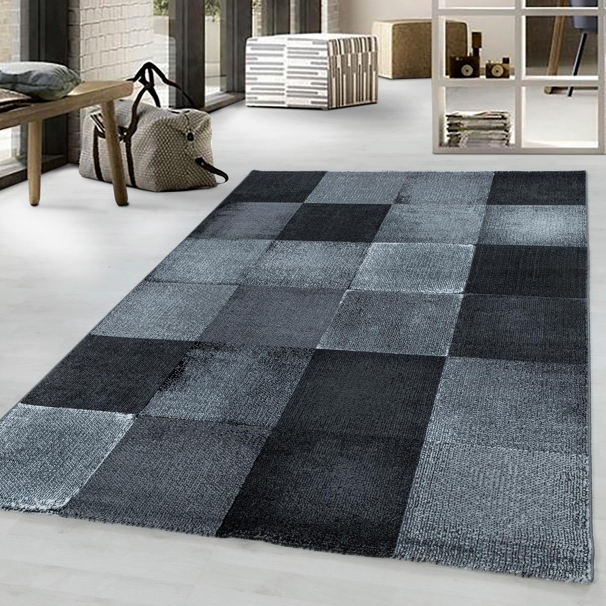 Webteppich Costa Schwarz ca. 240x340cm - Schwarz, Design, Textil (240/340cm)