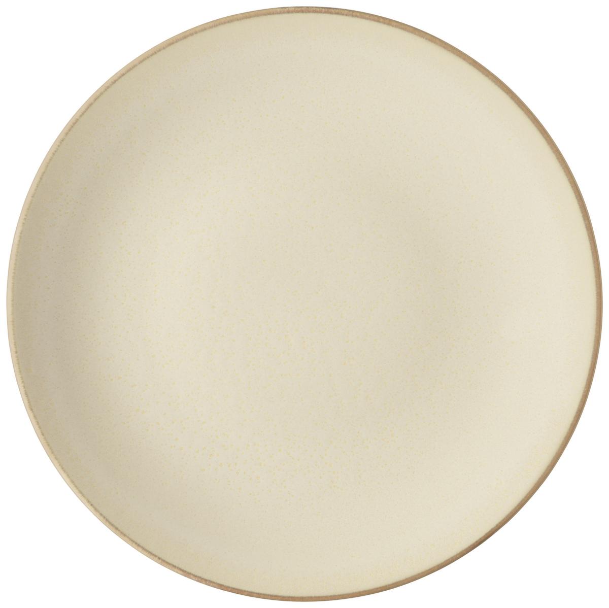 Tafelservice Ossia aus Steinzeug, 12-teilig - Sandfarben, Basics, Keramik - Mäser