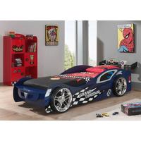 Autobett Grand Turismo Rennwagen 90x200 Blau - Blau, MODERN, Holzwerkstoff (90/200cm) - Vipack