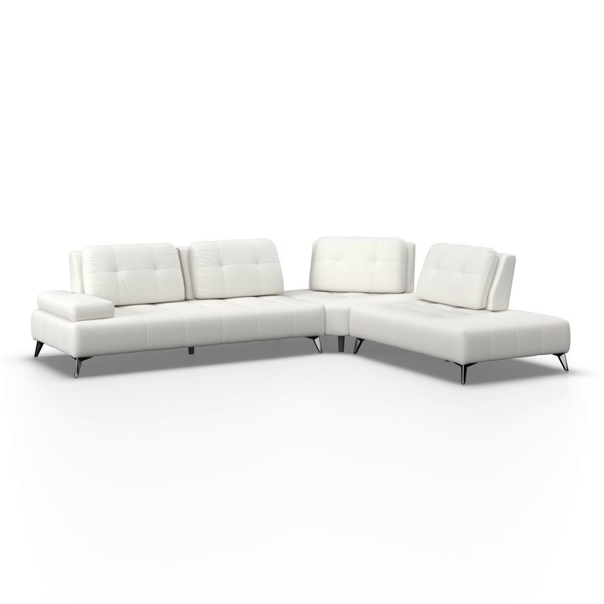 Cnapaea modulara ESTELLA - crem, Modern, lemn/textil (326/85/270cm) - Bessagi Home