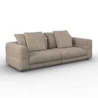 Kanapé Lea - bézs, Modern, textil/fa (284/87/110cm) - Bessagi Home