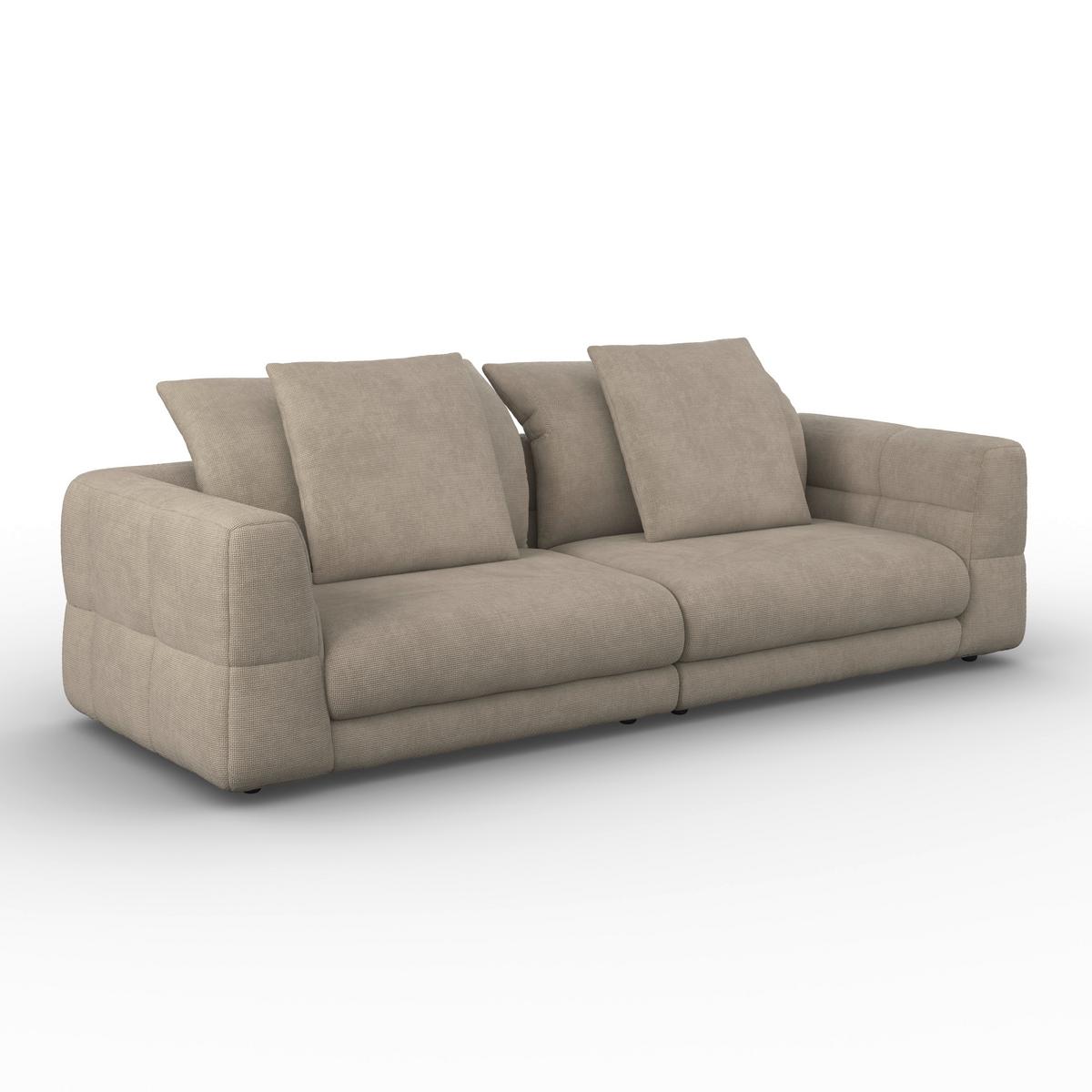 Kanapé Lea - bézs, Modern, textil/fa (284/87/110cm) - Bessagi Home