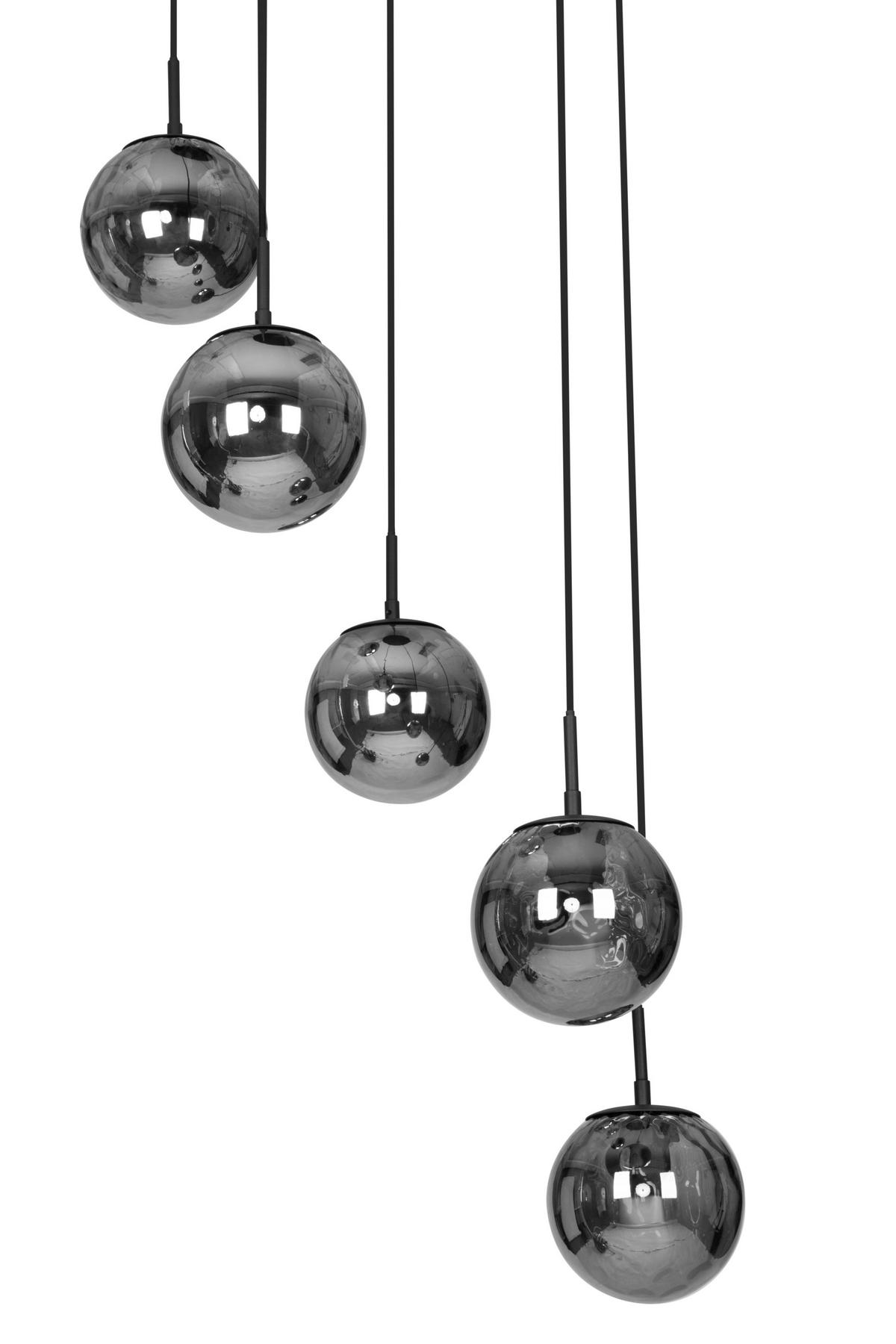 LAMPA WISZĄCA DALLAS - czarny, Basics, tworzywo sztuczne/metal (53/150cm) - Novel