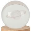 LAMPE DÉCORATIVE LED MONI - Transparent/couleur naturelle, ROMANTIK / LANDHAUS, matériau en bois/matière synthétique (8/9,5cm) - Mömax