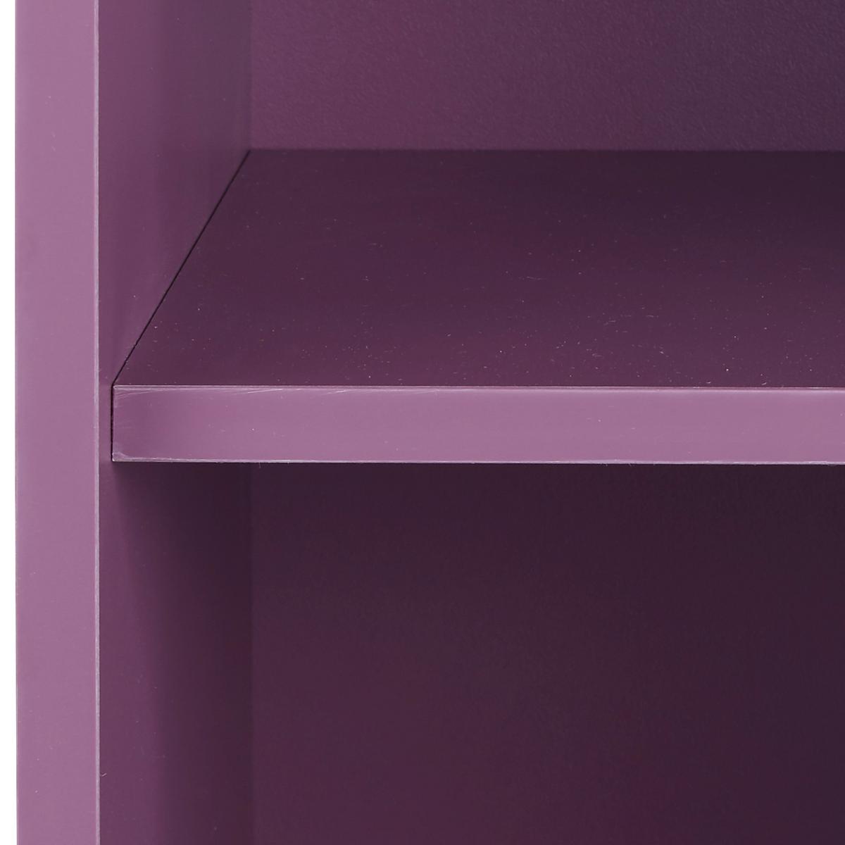 Regal Box - ljubičasta, Moderno, drvni materijal (23/46/25cm) - Modern Living