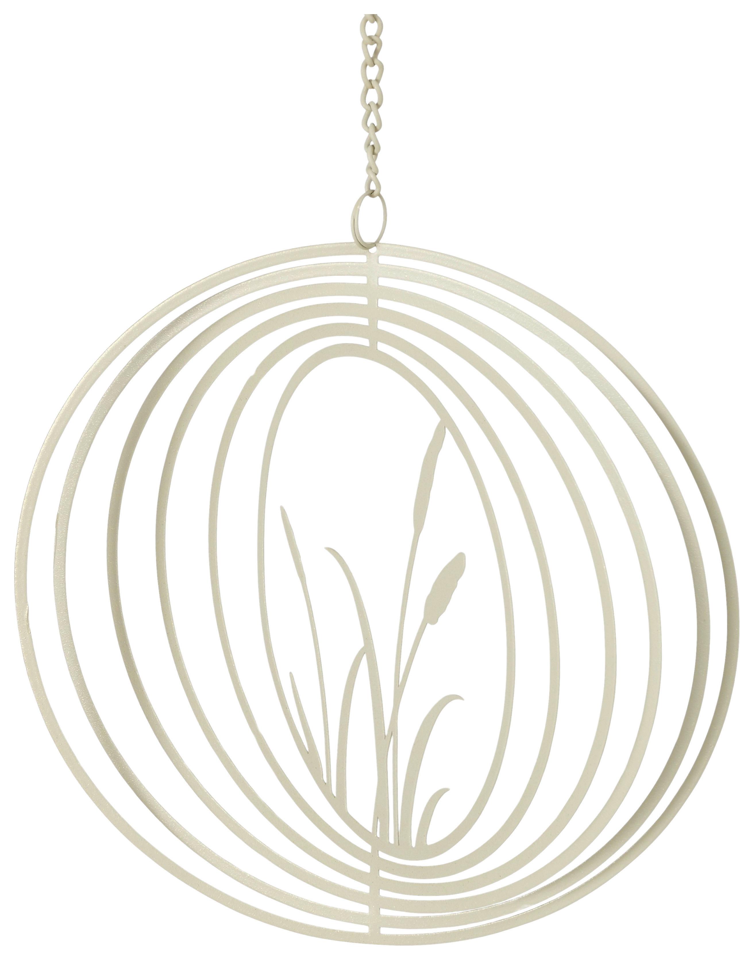 Dekohänger Nolani II Grün - KONVENTIONELL, Metall (18cm) - Mömax