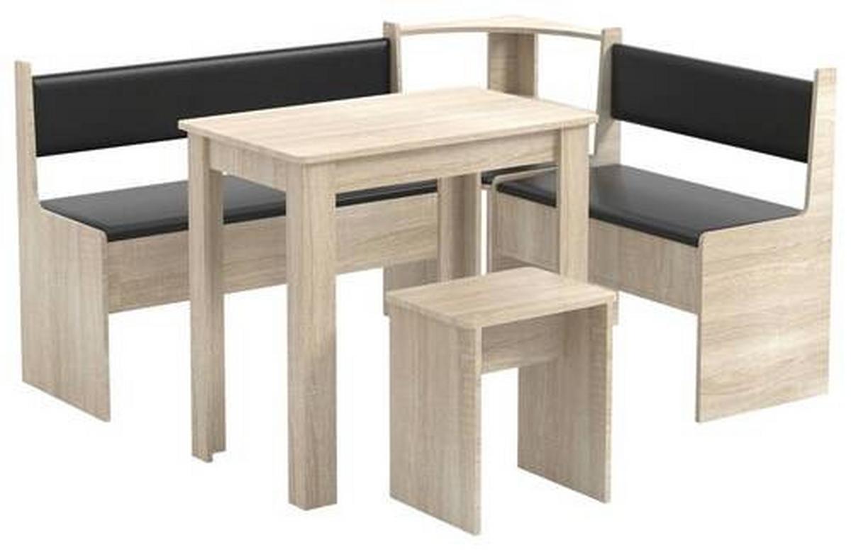 Kotni Element Za Klop Esal, Hrast Sonoma - hrast sonoma, Moderno, leseni material (43/78/43cm) - MID.YOU