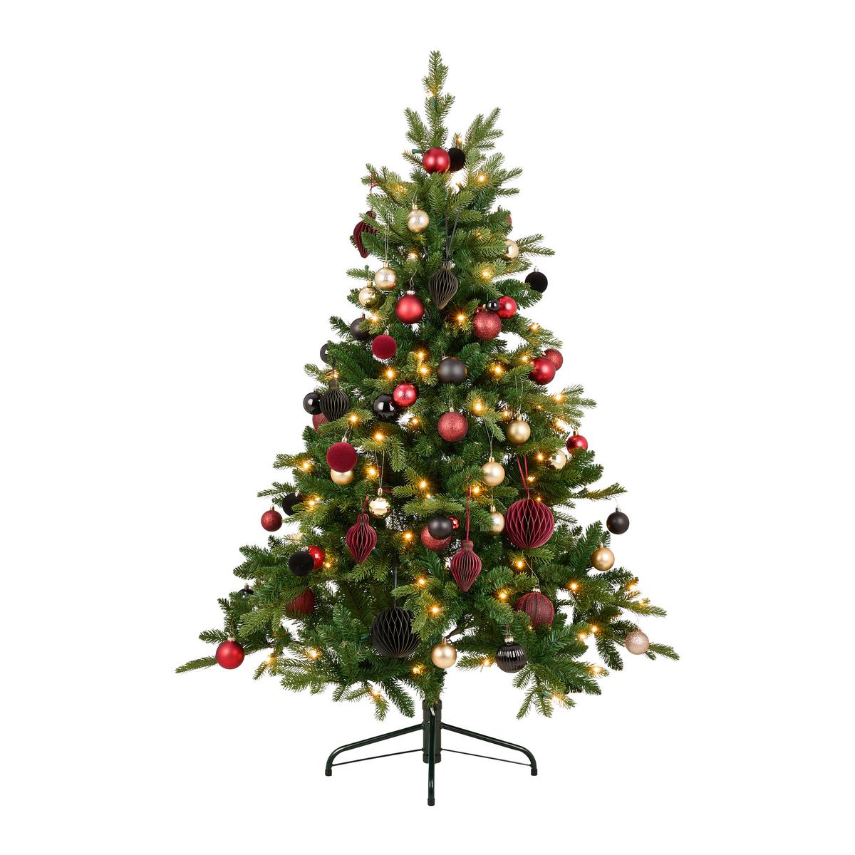 Weihnachtsbaum Brampton in Grün ca. 155cm - Grün, Basics, Kunststoff (107/155cm)