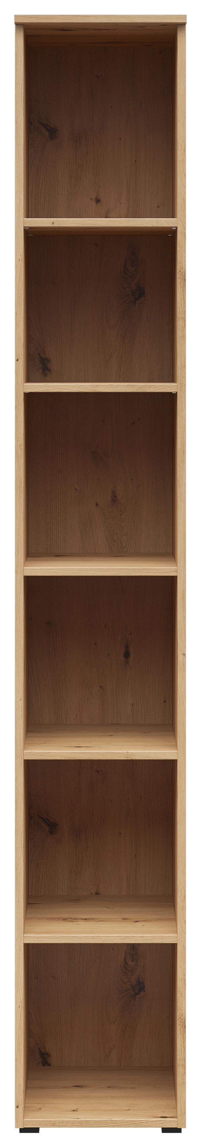 Regal Multistauraum Eiche Artisan - Anthrazit/Eiche Artisan, MODERN, Holzwerkstoff/Kunststoff (30/195/40cm) - Mömax