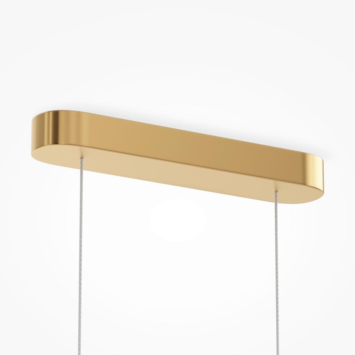 Pendelleuchte Mod555pl-L18g3k - Goldfarben, Design, Metall (110/312.2/9cm) - MAYTONI